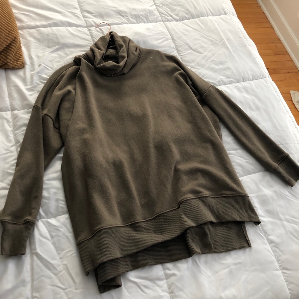Aerie cowl neck tunic sweatshirt